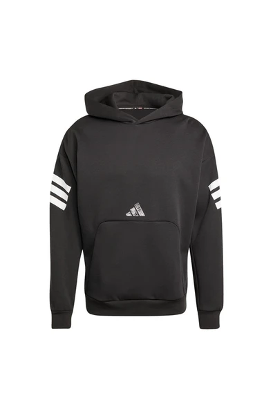 adidas Erkek  Siyah  Sweatshirt M HOO JL7974 ürün görseli 1