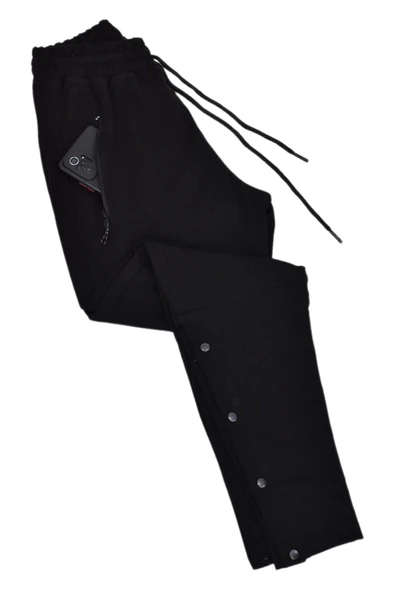 Erkek Paça Çıtçıtlı Silim Fit Eşofman Altı 3123 BGL-ST04784 - Resim 3