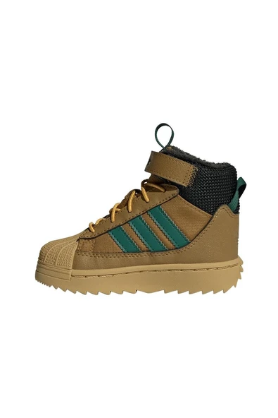 adidas Bebek  Kahverengi  Bot SUPERSTAR WINTER TREK I JQ0341 - 5