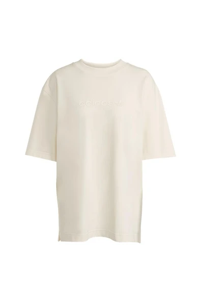 adidas Kadın Beyaz T-shirt ESS LIN TEE OS JW3539