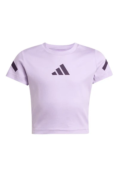 adidas Çocuk  Mor  T-shirt JG Z.N.E BABY T JW2408 ürün görseli 1