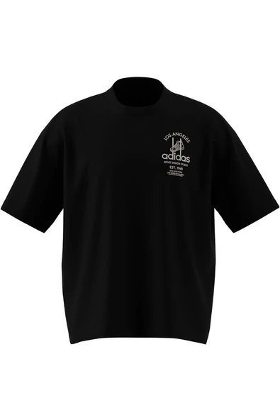 adidas  Erkek  Siyah  T-shirt ASD FASTBRK TEE JW6644 - Resim 12