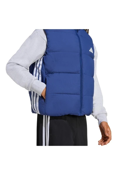 adidas Erkek  Mavi  Yelek ESS 3S PUF D V JM4080 - Resim 6