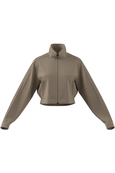 adidas  Kadın  Bej  Ceket FB CROP TT JX7600 - Resim 7