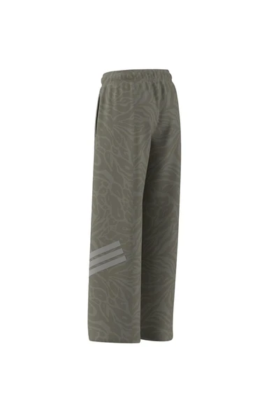 adidas  Çocuk Yeşil  Eşofman Altı JG FI WIDE PT JW7545 - Resim 12