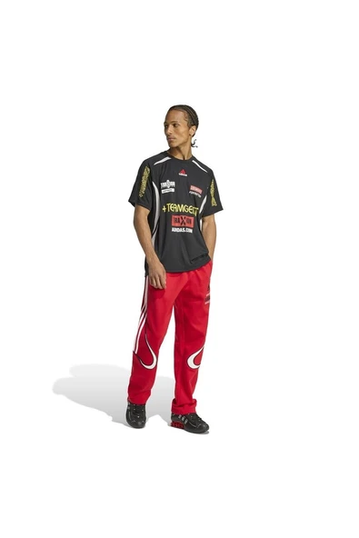 adidas Erkek  Kırmızı  Eşofman Altı FLEECE PANT KG2677 - Resim 4