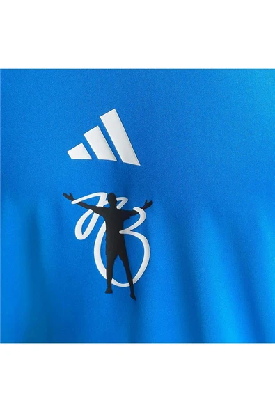 adidas  Erkek Mavi  T-shirt JB TR JSY JX6297 - 12