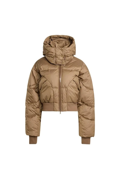 adidas Kadın  Kahverengi  Mont aSMC CROP PUF JM3652 ürün görseli 1