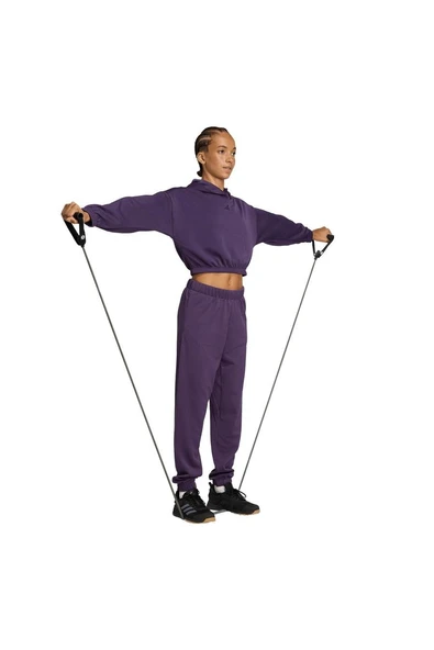 adidas Kadın  Mor  Sweatshirt MO COVER-UP JY2667 - Resim 4