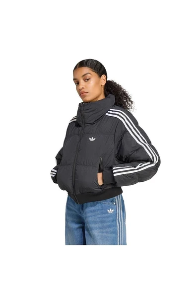 adidas Kadın  Siyah  Mont CROPPED PUFF JX2970 - 2
