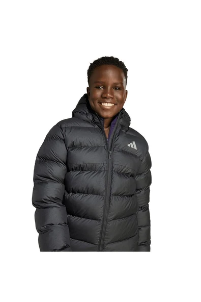 adidas  Çocuk Siyah  Mont J SD JKT JL7430 - Resim 5