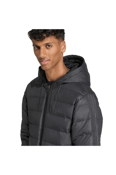 adidas Erkek  Siyah  Mont ESS 3S LD HD PA JM4061 - Resim 6