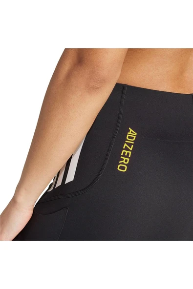 adidas Kadın  Siyah  Tayt Adizero 1/1 L W JI5656 - Resim 7