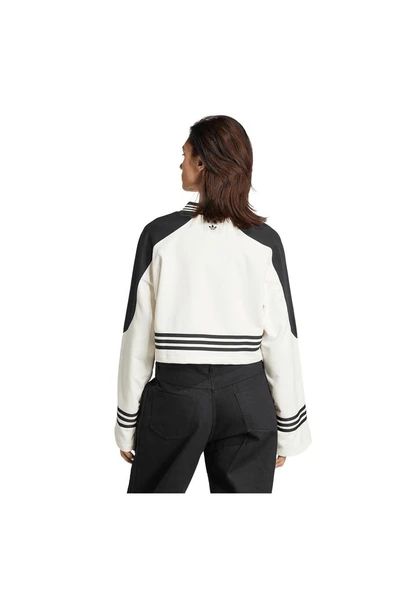 adidas Kadın  Beyaz  Sweatshirt CREW SWEATSHIRT JX7597 - Resim 3