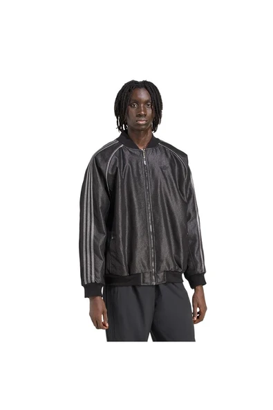 adidas Erkek  Siyah  Ceket DENIM JKT JY2796 - Resim 2