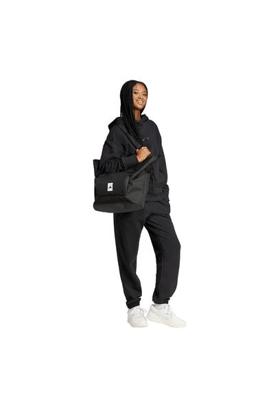 adidas  Kadın  Siyah  Eşofman Altı W ALL SZN FT PT IX3810 - Resim 7