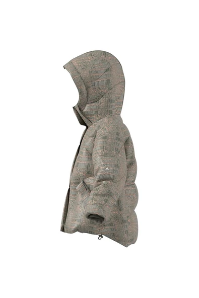 adidas Kadın  Bej  Mont aSMC M PUF JKTP JX6787 - Resim 10