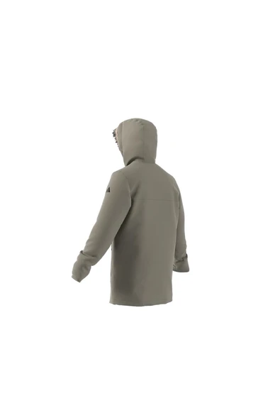 adidas Erkek  Yeşil  Mont PAVERIC FUR PAR JX7747 - Resim 12