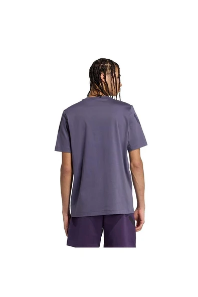 adidas Erkek  Mor  T-shirt M Z.N.E. TEE JW4740 - Resim 3
