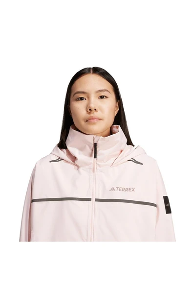 adidas  Kadın Pembe  Ceket NG W CP HD JKT KC2347 - Resim 6