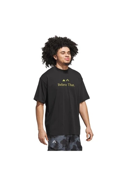 adidas Erkek  Siyah  T-shirt ANTED BT TEE JW2924 - 5