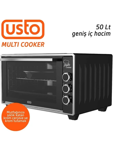 Usto 2115 Multi Cooker 50 lt Midi Fırın - 5