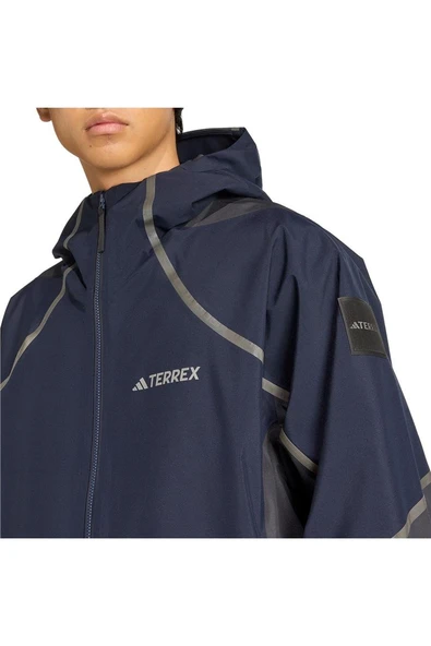 adidas Erkek  Mavi  Ceket NG CP HD JKT KC2343 - Resim 7