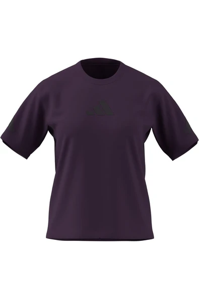 adidas Kadın Mor T-shirt W Z.N.E. TEE JW7754 - 7