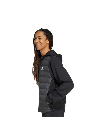 adidas Erkek  Siyah  Ceket ESS LD HYB HD J KA5251 - Resim 5