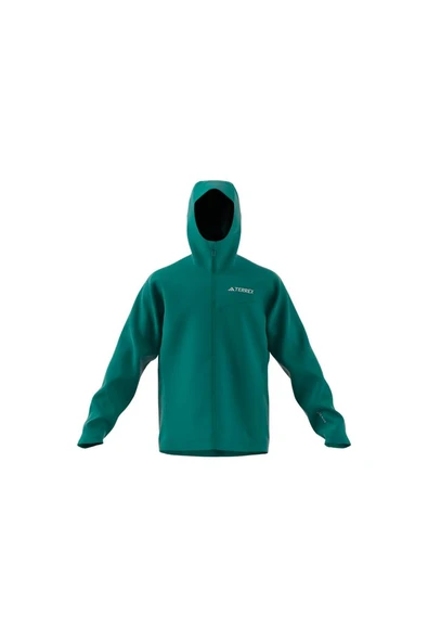 adidas Erkek  Yeşil  Ceket MULTI 2L RAIN J JL9774 - Resim 8