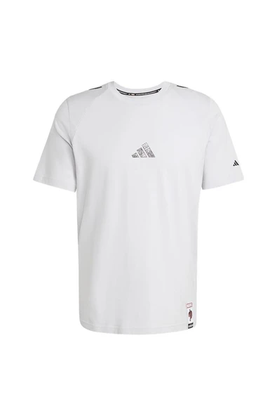 adidas  Erkek  Gri  T-shirt M T-S JL7963 ürün görseli 1