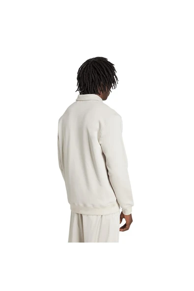 adidas  Erkek  Bej  Sweatshirt GRAPHIC HALF Z JX8172 - Resim 3