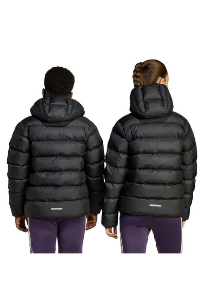 adidas  Çocuk Siyah  Mont J SD JKT JL7430 - Resim 7