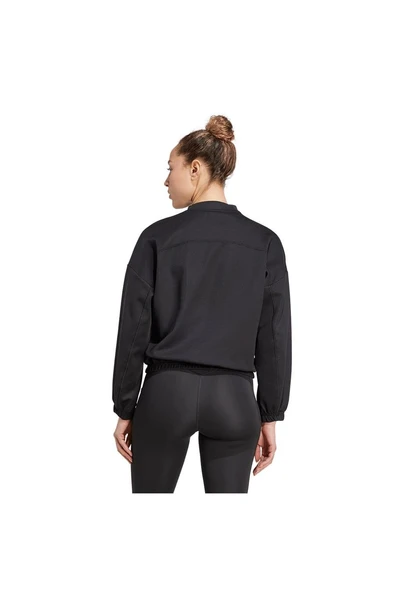 adidas Kadın  Siyah  Sweatshirt MOTION ES COVER JM4488 - Resim 3