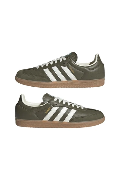 adidas Erkek  Yeşil  Sneaker SAMBA OG JR0890 - Resim 10