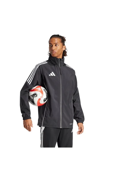 adidas Erkek  Siyah  Ceket TIRO24 RA JKT IJ7390 - Resim 7