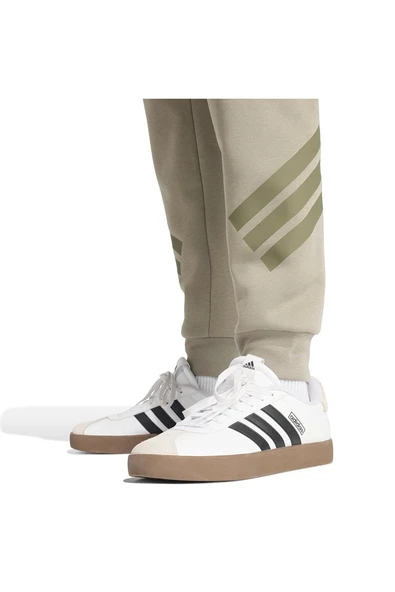 adidas Erkek  Yeşil  Eşofman Altı M FI 3S PT JW7093 - 5