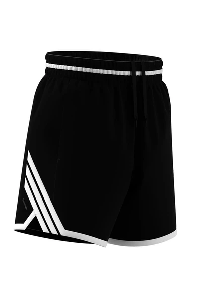 adidas Erkek  Siyah  T-shirt CRAZYLITE SHORT JN0328 - Resim 11