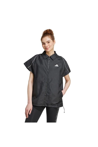 adidas  Kadın Siyah  Polo T-shirt W STADIUM COVER JL6889 - 2