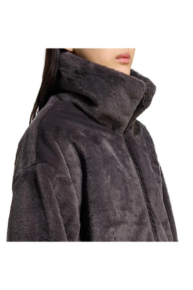 adidas Kadın  Ceket FUR JACKET JW7287 - Resim 6