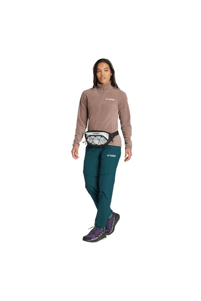 adidas Kadın  Kahverengi  Ceket W MT ESS FZ FL JM3112 - Resim 5