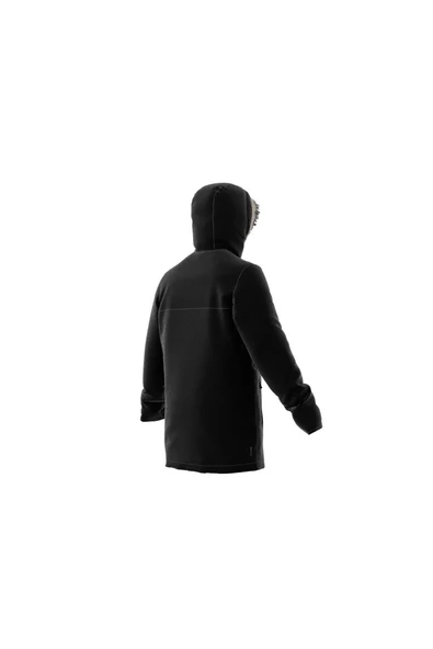 adidas Erkek  Siyah  Mont PAVERIC FUR PAR JM3919 - Resim 10