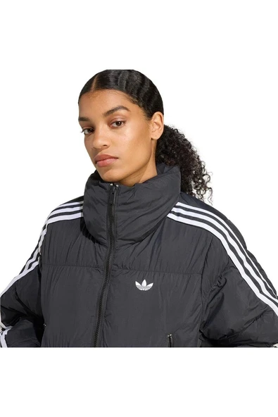 adidas Kadın  Siyah  Mont CROPPED PUFF JX2970 - 5