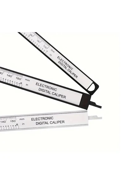 NACTUMU 150 mm Dijital Kumpas, Elektronik ve Fiber Karbon Kaplı Plastik Yapı - Resim 6
