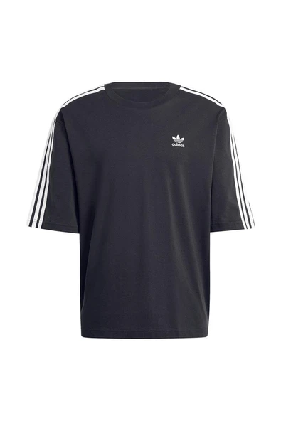 adidas Erkek  Siyah  T-shirt Oversize tee IZ1832 ürün görseli 1