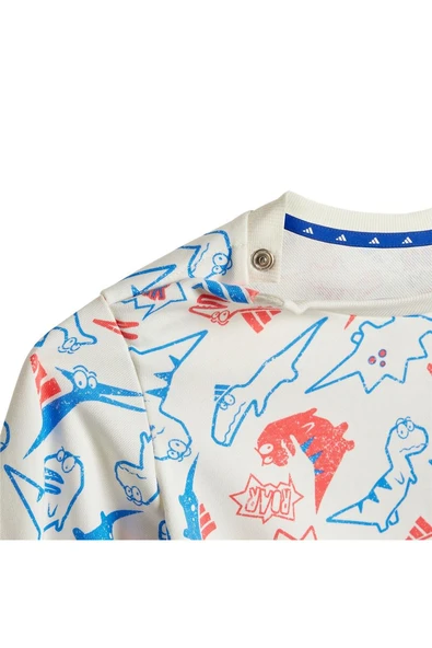 adidas  Bebek  Beyaz  Eşofman I ADRPT SET JN2233 - Resim 4