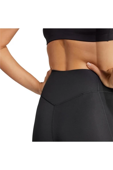 adidas Kadın  Siyah  Tayt OPT ST HR 7/8 L JM3067 - Resim 7