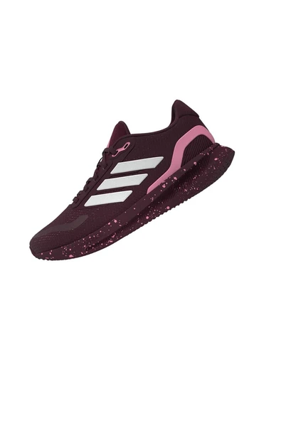 adidas Kadın  Bordo  Koşu Ayakkabısı RUNFALCON 5 W JR3091 - Resim 12