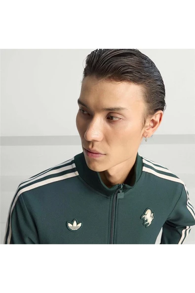 adidas  Erkek Yeşil  Ceket JUVE ICON TT JM9449 - Resim 12