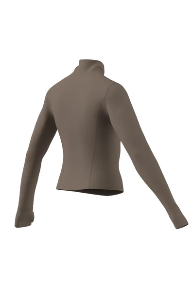 adidas  Kadın  Kahverengi  Ceket WE ZP THRU JKT JW2815 - Resim 10